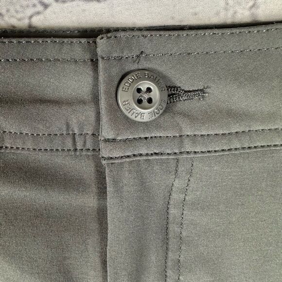 Eddie Bauer Adventurer 2.0 Skort SPF 50 Moisture Wicking Lined Dark Smoke Gray 8 - Picture 4 of 8